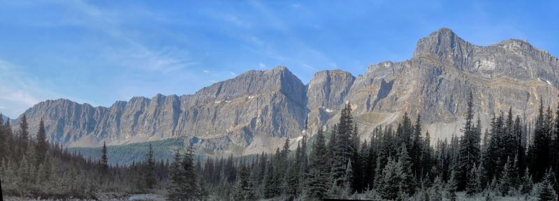 Badger Peak Gebirgszug